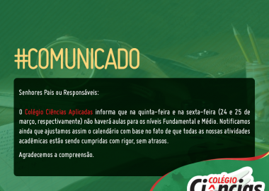 #Comunicado