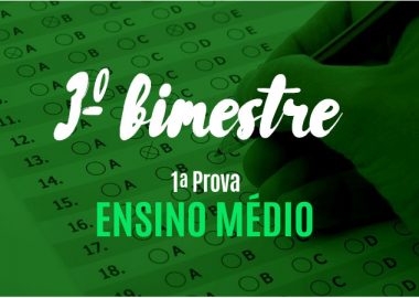 Gabaritos da 1ª prova do 3º bimestre